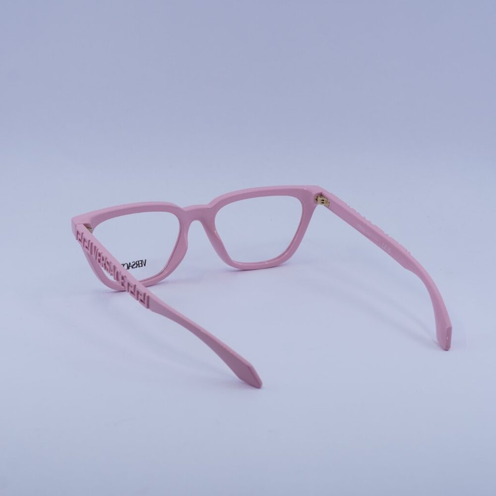 Versace VE3352U 5452 Eyeglasses Pink Bubble Gum 53mm Cat Eye Frame - Picture 6 of 10
